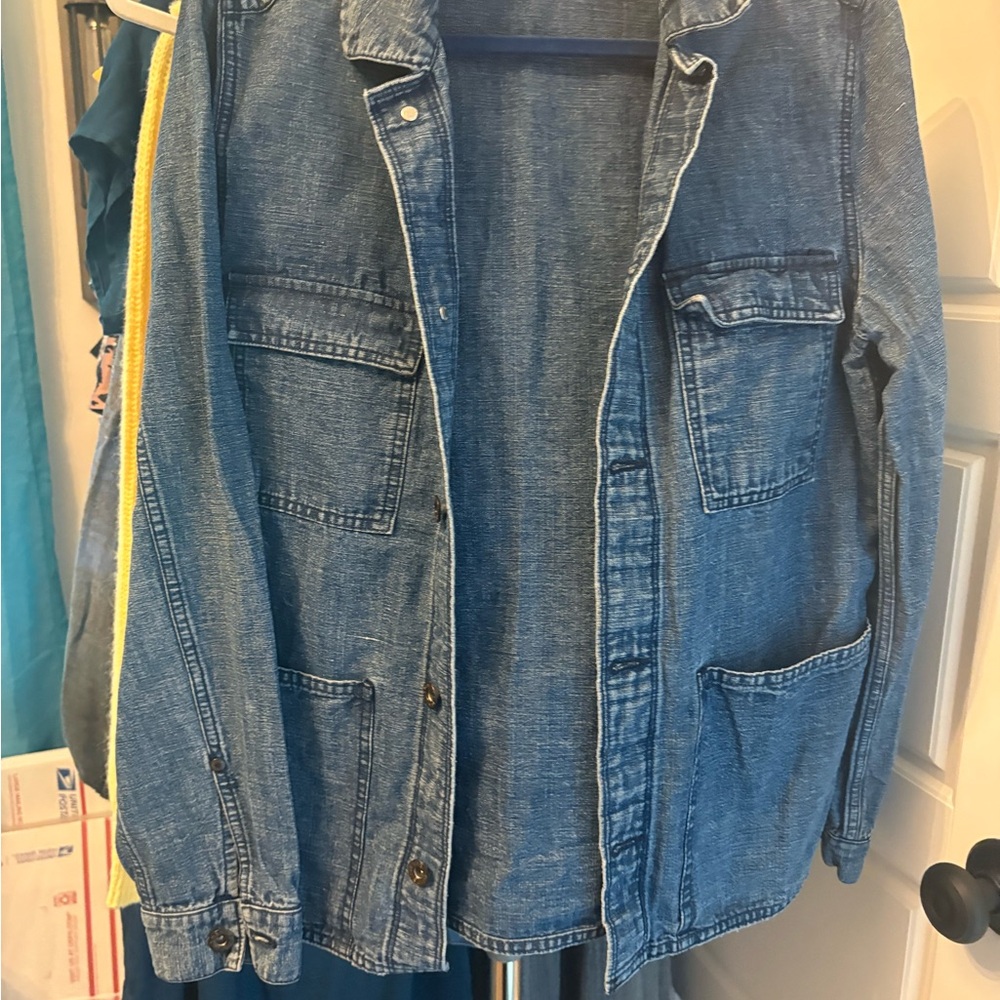 Classic Blue Denim Jean Jacket